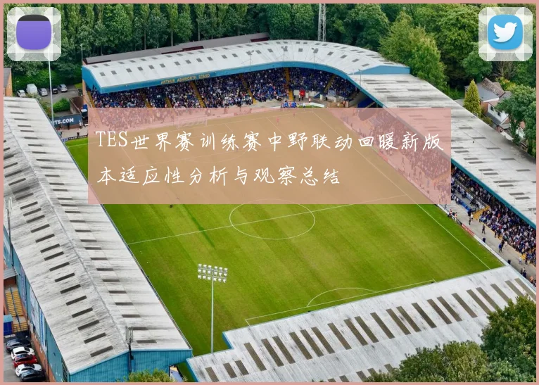 TES世界赛训练赛中野联动回暖新版本适应性分析与观察总结